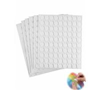 DLPRK 500 Pièces Points de Colle Ballon - Adhésifs Double Face Ultra-Puissants pour Fixer Décorations Fêtes, Mariage, Anniversaire, DIY. Amovibles Sans Résidu.
