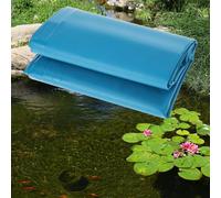 DMCHENGMA Revêtement d'étang Flexible Bleu 5x8m 7x10m, Feuille de Plastique polyéthylène renforcée Robuste, Membrane résistante à l'humidité de 0.16mm d'épaisseur(1x6m)