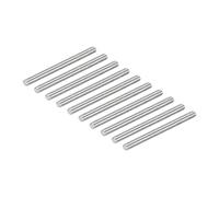 DMiotech 10 Paquet M6 x 80mm Entièrement Fileté Tige 304 Inox Acier Droite Main Filetages Tige Barre Goujons Colliers et Boulons en U