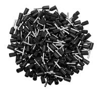DMiotech 300 Pièces 20AWG Embouts de Fil VE7508 Connecteur | Cuivre Étamé, Isolé Noir, Connecteur de Borne de Fil à Sertir Isolé en Nylon, pour Systèmes de Contrôle Industriel
