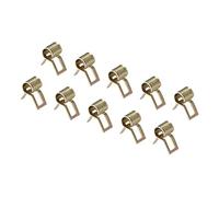 DMiotech 50 Paquet 5mm Ressort Bande Carburant Tuyau Clips Silicone | Aspirateur Tuyau Collier Attache Ressort Pinces Pinces