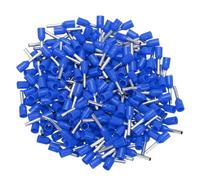 DMiotech Embouts de Fil 18AWG 300 Pièces VE1008 Cuivre Étamé Bleu | Connecteur terminal de sertissage isolé nylon, pour contrôle industriel, automatisation électrique, alimentation