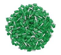 DMiotech Ferrules de câble 14AWG 300 pièces VE2508 cuivre étamé | Connecteur à sertir nylon vert isolé, pour systèmes de contrôle industriel, d'automatisation électrique et d'alimentation