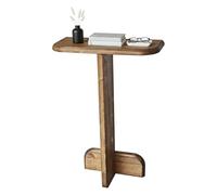 Dmora Console Vespera, Table Polyvalente, Meuble de Rangement, Bureau de Couloir, 80 x 25 h85 cm, Noyer