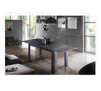 Dmora Table à rallonge Nanni Console extensible jusqu'à 10 places console extensible cm 140-190x90h75 Slate Grey