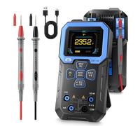 DMT-99 Multimètre Numérique, 9999 Comptes, Voltmètre Rechargeable avec Gamme Auto, Enregistrement et Surveillance Données, Testeur Electrique, NCV, Résistance, Capacité, Diode, Courant, Continuité