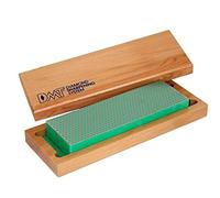 DMT Pierre à affûter diamant extra fine avec boîtier en bois dur, 20,3 cm / 8 pouces, W8E
