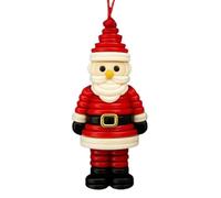 Dmuzsoih Kits de décoration de Boutons de Noël, kit de décoration de Noël à Faire soi-même, Boutons de Père Noël Mignon, kit d'ornements de Pendentif, Boutons Amusants, décoration à Suspendre, créez