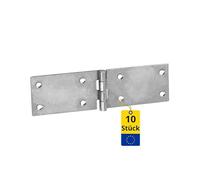 DMX - Lot de 10 charnières pliables - 150 x 45 mm - Charnières à bande de piano - Charnières de porte - Charnières pour portes d'armoire - Charnières pliantes - Charnières de meubles - Charnière pour