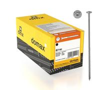 DMX - Lot de 100 vis à tête plate pour bois - Vis à bois - Pour panneaux d'aggloméré - Vis à tête plate - Pour bois - Torx - Vis pour construction en bois