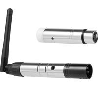 DMX512 Système radio - Set émetteur/récepteur 1TX+7RX - 2,4 GHz ISM - 126 canaux - Portée 400 m (champ libre) - AC 5 V - Pour scène & DJ