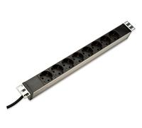 [DN-95401] Digitus Multiprise rackable 19'' 16A 4000W 250VAC 50/60Hz 8 prises