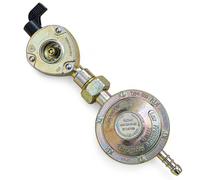 DN Autogas Parts Lot d'adaptateurs de cylindre de gaz à clipser 22 mm avec régulateur réglable de 20 à 60 mbar butane GPL Sortie 8 mm