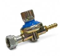 DN Autogas Parts Régulateur de gaz GPL haute pression 1,4 bar 8-10 kg/h réglable régulateur de propane italien Grèce raccord W20 x 1/14 avec sortie cannelée de 8 mm