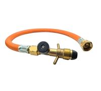 DN Autogas Parts Tuyau de gaz propane LPG 450 mm POL vers W20 (M20 x 1,5) avec EFV - Tuyau de sécurité haute pression pour caravane et camping-car