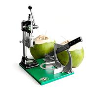 DNEPEI Machine compacte de comptoir pour Ouvrir Les Noix de Coco, Outil Manuel pour peler et percer Les Noix de Coco fraîches, Design Peu encombrant pour la Cuisine Domestique IT-MCP1