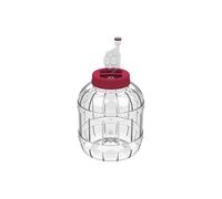 Do It at Home Fermenteur en plastique PET 5 litres pour vin et bière, fermentation et marinage