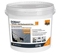 Dobau Duo de protection et de revêtement de toiture - 10 kg, gris, polyuréthane, mastic, revêtement, béton