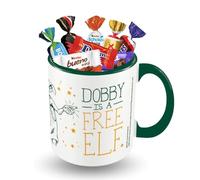 DOBBY - Mug et 15 Chocolats KINDER et CÉLÉBRATIONS - Licence Officielle