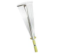 DocaPole par Docazoo - Râteau à Manche télescopique - Toit/Jardin - Nettoyage Feuilles/Branches/débris de toiture - Filetage Acme Standard