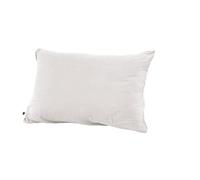 DOCK AVENUE Taie d'oreiller Gaze de Coton 50 x 70 cm Gaia Coloris Blanc Chantilly