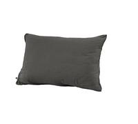DOCK AVENUE Taie d'oreiller Gaze de Coton 50 x 70 cm Gaia Coloris Gris Granit