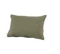 DOCK AVENUE Taie d'oreiller Gaze de Coton 50 x 70 cm Gaia Coloris Vert Romarin