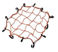 Docks GMAR37 Filet élastique avec 16 Crochets en polyamide - Diamètre Corde: 5 millimètres - largeur: 1, 20 mètres, Orange