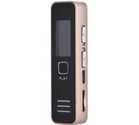 Enregistreur vocal numérique Lecteur audio Dictaphone Lecteur MP3 Clé USB pour réunion D'or