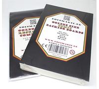 docsmagic.de 100 Golden Size Resealable Comic Bags + Backing Boards - Combo Pack 193 x 266 mm