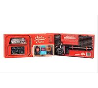 Doctor Collector - Plaques décoratives en métal Nuka Cola - Aluminium - Petit - Rétro - Rouge - Montage mural