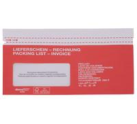 docuFIX® 2FHDP340212 Pochettes de papier d'accompagnement avec impression bon de livraison-facture - papier, C6/5, blanc/rouge, 500 pièces