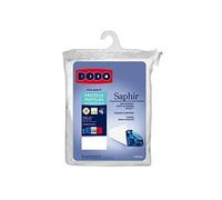 DODO - Protège-Matelas Imperméable Anti-Acariens 140x190 cm - Convient 2 Personnes - Douceur Coton, Forme Drap Housse - Double Face en Coton, Polyester et Polyuréthane - Lavable en Machine à 95°C