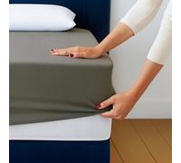 DODO - Alèse & Protège-Matelas Imperméable - Collection 2 en 1 imperméable Sable 140x190 cm - Douceur & Respirabilité - Forme Drap Housse : Bonnet Extensible de 30 à 40 cm - Lavable 60°C