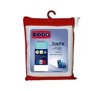 DODO - Alèse & Protège Matelas imperméable Saphir 140 x 190 cm | Anti-acariens Aegis - Éponge Bouclette Coton & Membrane Respirante 235g/m² - Bonnet drap housse 28 cm - Lavable 95°C