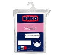 DODO - Alèse & Protège-Matelas Imperméable Sérénité Blanc 200x200 cm - Face de Contact 100% Coton & Membrane Respirante - Drap Housse Bonnet 30 cm - Lavable 60°C