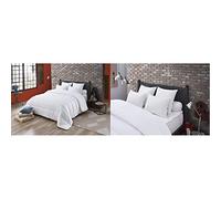 Dodo - Couette 200x200 Multi-Protect - Couette pour Lit 2 Personnes - Polyester Gonflant, Doux, et Traité Antibactérien & Oreiller MAXICONFORT Thermolite Ultra - Moelleux - 60 x 60 cm, Blanc