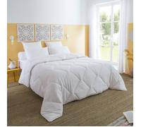 DODO - Couette Tempérée Air Control 220x240 cm - Fibre CoolControl | 300g/m² - Confort hôtel - Enveloppe Coton & Tencel - Lit 2 Personnes - Piquage Grands Losanges - Lavable 40°C