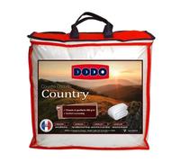 DODO Couette chaude Country – 220 x 240 cm – 400 g/m² – Blanc