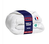 DODO - Couette Chaude Arizona 140 x 200 cm - Fibre Circul'Air Recy 400g/m² - Ultra Douce - Enveloppe Polyester - Lit 1 ou 2 Personnes - Piquage Lignes - Finition Biais - Lavable 40°C