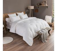 DODO - Couette Chaude Confort Hôtel 220x240 cm - Garnissage Fibre VOLUM'AX Gonflant Exceptionnel 350g/m² - Extra Douce - Enveloppe 100% Coton - Lit 2 Personnes - Piquage Capiton