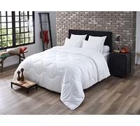 DODO - Couette Chaude Proneem 200 x 200 cm - Anti-acariens Végétal | Enveloppe Polycoton - Lit 2 Personnes - Piquage Hexagonal - Finition Biais - Lavable 40°C