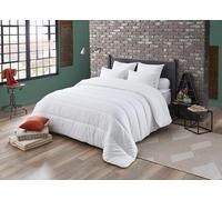 DODO - Couette Légère Arizona 220 x 240 cm - Fibre Circul'Air Recy 200g/m² - Ultra Douce - Enveloppe Polyester - Lit 2 Personnes - Piquage Lignes - Finition Biais - Lavable 40°C