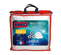 DODO - Couette Tempérée Multi Protect 200x200 cm - Convient 2 Personnes - Anti-Acariens et Punaises de Lit - Tissu 100% Polyester - Garnissage 100% Polyester Termolite Lin Protect - Lavable à 40°C