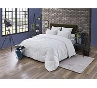 DODO - Couette Tempérée Taïga 140 x 200 cm - Fibre Circul'Air Recy 300g/m² - Douce - Enveloppe 100% Polyester TOPCOOL - Lit 1 ou 2 Personnes - Piquage Vagues - Finition Biais - Lavable 40°C
