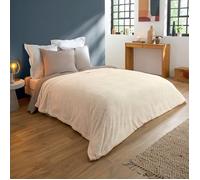 DODO - Couverture Polaire Extra Douce Coloris Ecru - 180 x 220 cm