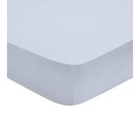 DODO - Drap Housse Influence 140x190cm - Brise - Percale de Coton - Toucher Lisse & Doux - Élégance Intemporelle - Bonnet de 30 cm - Lit 2 Personnes - Lavable 60°C