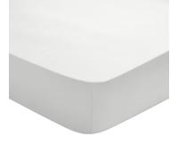 DODO - Drap Housse Studio 90x190cm - Gris Perle - 100% Coton - Uni Intemporel - Douceur & Légèreté - Respirant - Bonnet de 30 cm - Lit 1 Personne - Lavable 60°C