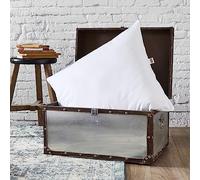 DODO - Lot de 2 Oreillers Amazonie 60 x 60 cm - Medium - Anti-acariens | Fibre Circul'Air Recy Dormeurs sur le Dos - Enveloppe 100% Polyester - Gonflant - Lavable 40°C