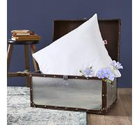 DODO - Lot de 2 Oreillers Lin'Fini 60 x 60 cm - Medium - Anti-acariens | Fibre THERMOLITE LIN PROTECT - Dormeurs sur le Dos - Enveloppe 100% Polyester - Lavable 40°C
